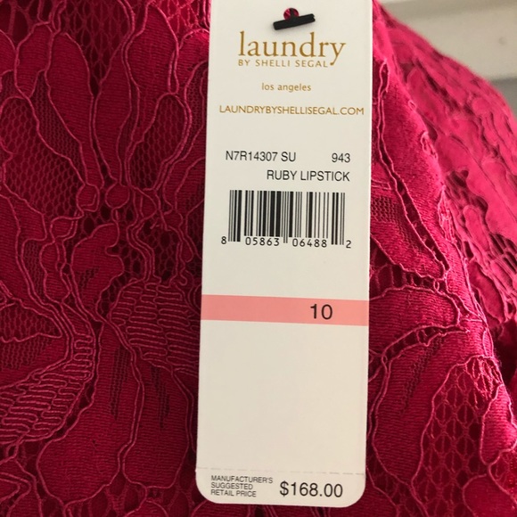 LACE SHIFT DRESS - Picture 9 of 15